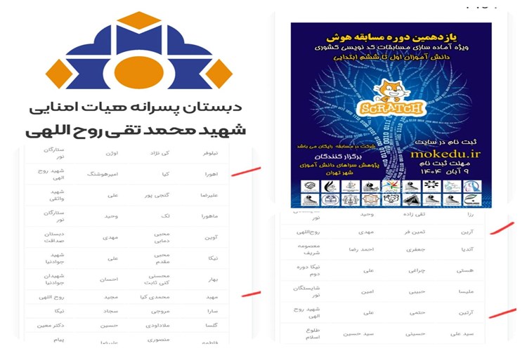 یازدهمین دوره مسابقات هوش – مرحله مقدماتی